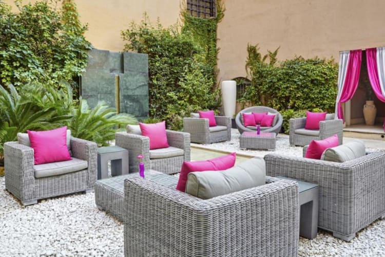 Outdoor seating